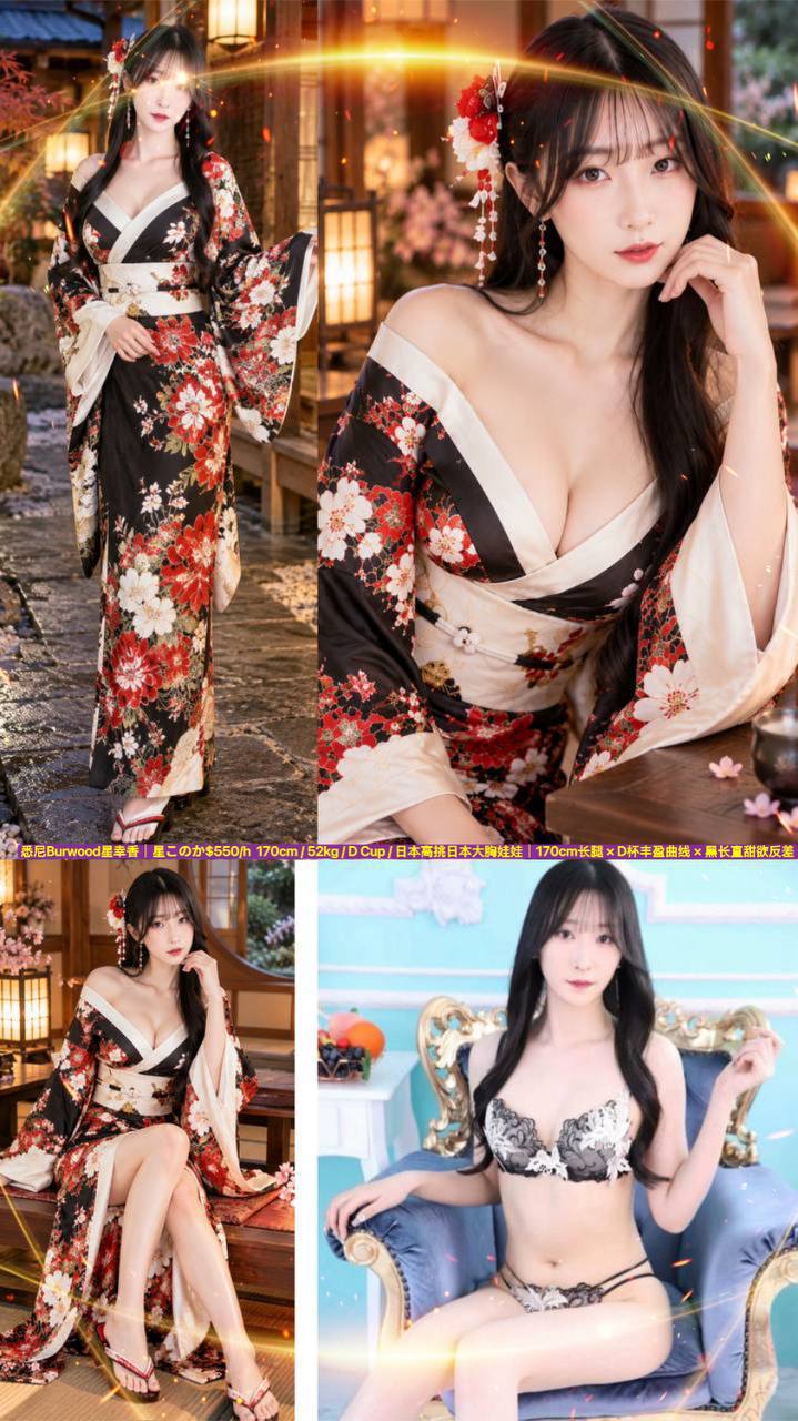 日本妹🇯🇵星幸香｜星このか ⭐️$550/h  170cm / 52kg / D Cup / 日本 🇯🇵  《✨ 高挑日本大胸娃娃｜170cm长腿 × D杯丰盈曲线 × 黑长直甜欲反差 ✨》